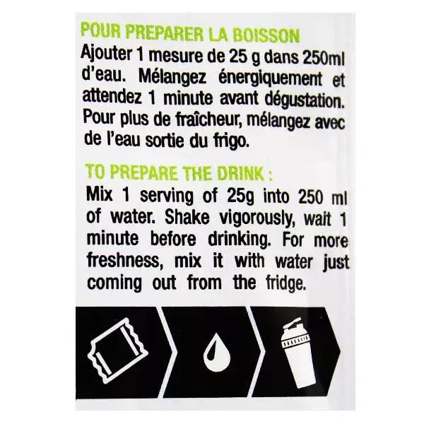 Eric Favre Protein Protéines Clear Shake Iso Protein Water Pomme Poire 25g