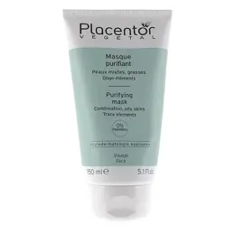 Placentor Masque Purifiant à l'Argile Verte Peaux Mixtes - Grasses 150ml