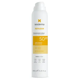 Transparentes Sonnenspray Repaskin Sesderma SPF50+ 200ml