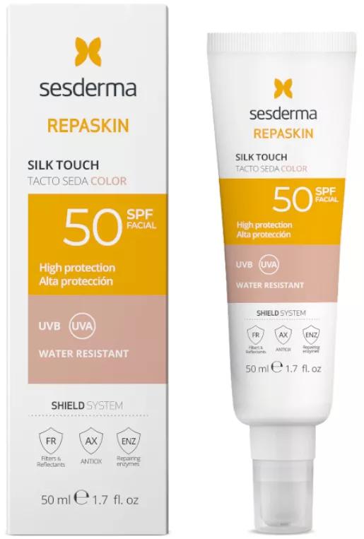 Silk Touch Sunscreen Color Repaskin Sesderma SPF50 50ml