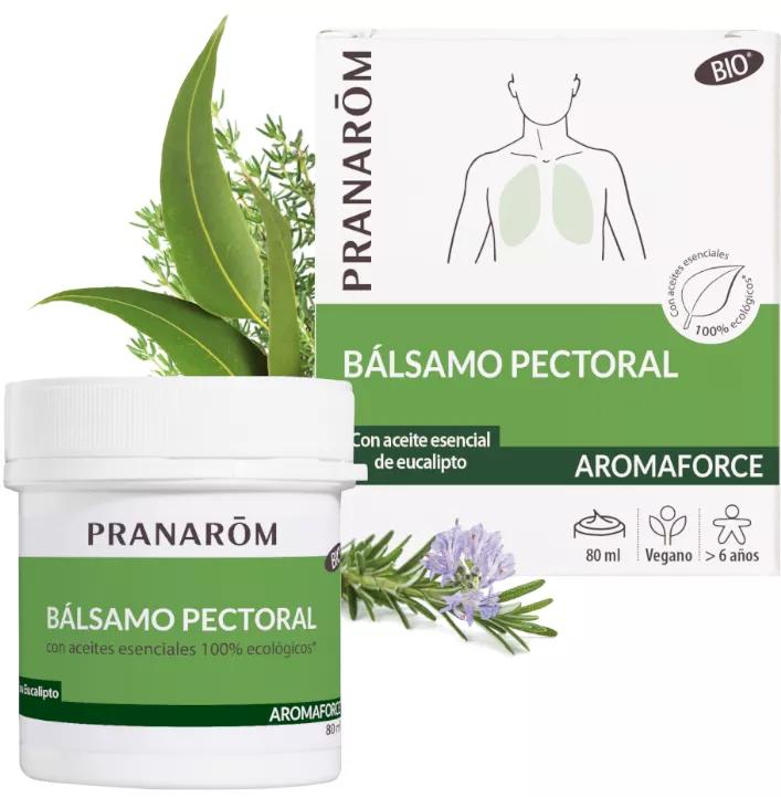 Pranarom Aromaforce Brustbalsam +6 Jahre Bio 80 ml