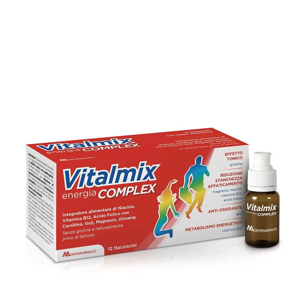 Vitalmix Complex Integratore per il Metabolismo Energetico 12 Flaconcini