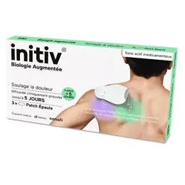 Initiv Patch épaule - Soulage la douleur jusqu’à 5 jours – Boite de 3 patchs