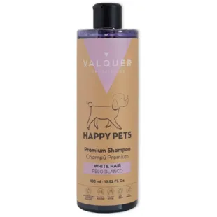 Valquer Laboratorios Shampoo Premium Cabelo Branco para Animais de Estimação 400 ml