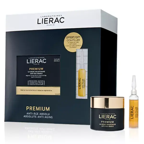 Lierac Kit Premium Crema Voluptuosa 50ml  +  Cica-Filler Serum 10ml Gratis