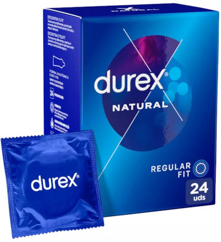 Condom Durex Natural Plus Easy On 24 units