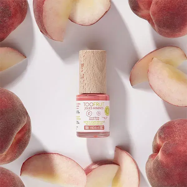 Toofruit Jolie Mimines Nail Varnish Peach 10ml