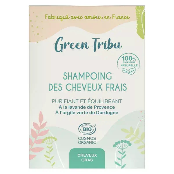 Green Tribu Shampoing des Cheveux Frais Bio 85g