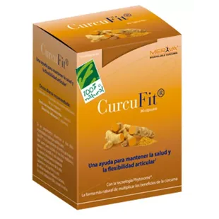 100% Natural Curcufit 90 Cápsulas