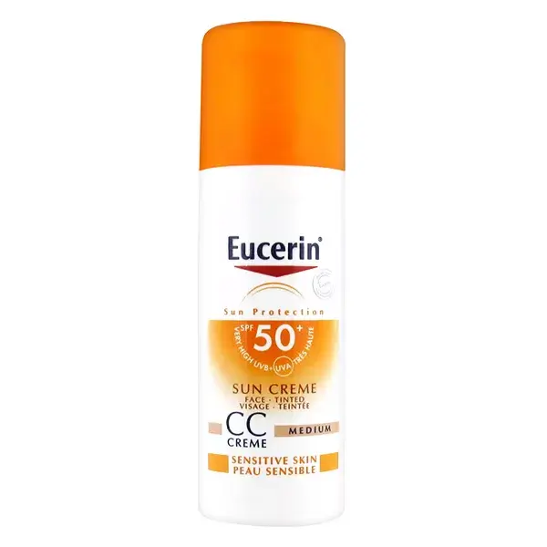 Eucerin Sun CC Medium Rostro SPF50+ 50 ml