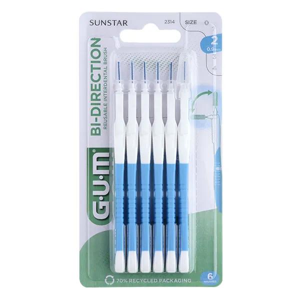 Gum Scovolino Interdentale Bi-Direzione 0,9 mm