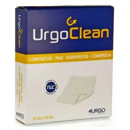 Urgo Médical Urgoclean Pansement en Fibres 12 x 13cm 16 unités