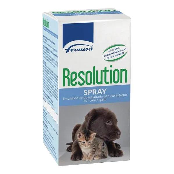 Formevet Resolution Spray Disinfestante Cani e Gatti 250 ml