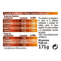 Forté Pharma Expert Autobronz 60 Gummies Préparateur et Sublimateur Solaire