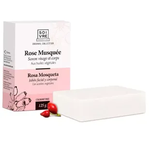 Soivre Rosehip Facial and Body Soap Bar 125 gr