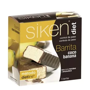 Siken Kokos-Bananen-Riegel 5 Riegel
