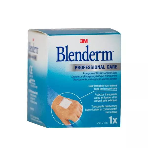 3M Blenderm Cinta Quirúrgica Plástica Transparente 5cmx5m