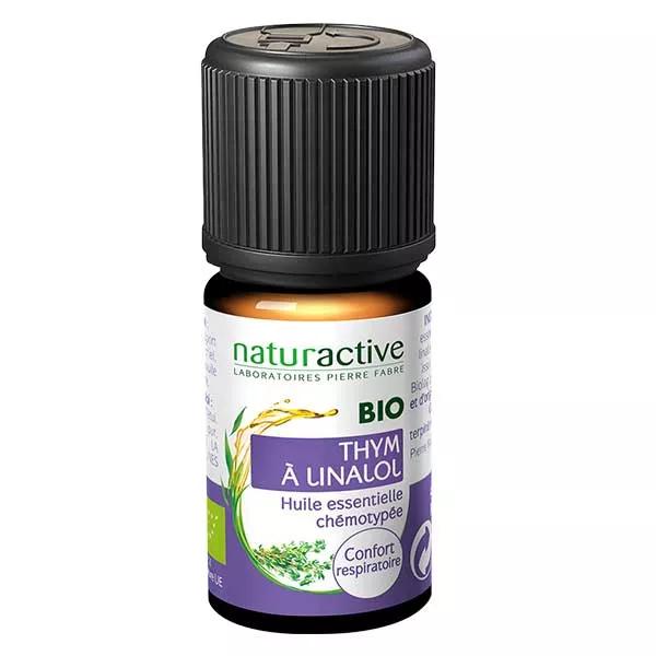 Linalolo di NATURACTIVE olio essenziale di timo bio 5ml