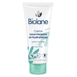 Biolane - Crème Nourrissante & Hydratante - Bébé - Apaise & Protège - 100 ml