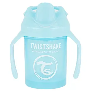 Twistshake Bicchiere Bimbo Mini Cup Blu Pastello +4m 230ml