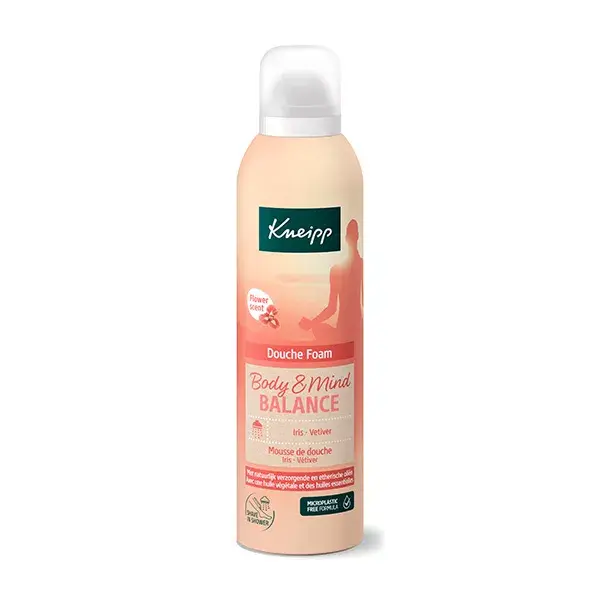 Kneipp - Mousse de Douche - Body & Mind Balance - Iris Vétiver -  200ml