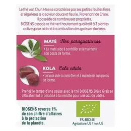 Biosens Thé Brûle Graisses Bio 30g