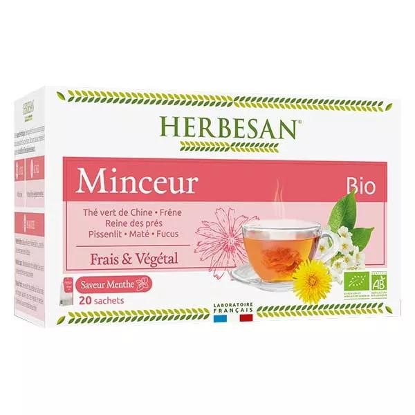 Herbesan Bio Infusion Minceur Saveur Menthe n°6 - 20 sachets
