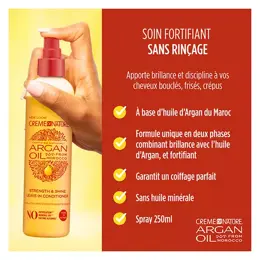 Creme of nature, Argan, Soin fortifiant sans sulfate et sans rinçage 250ml