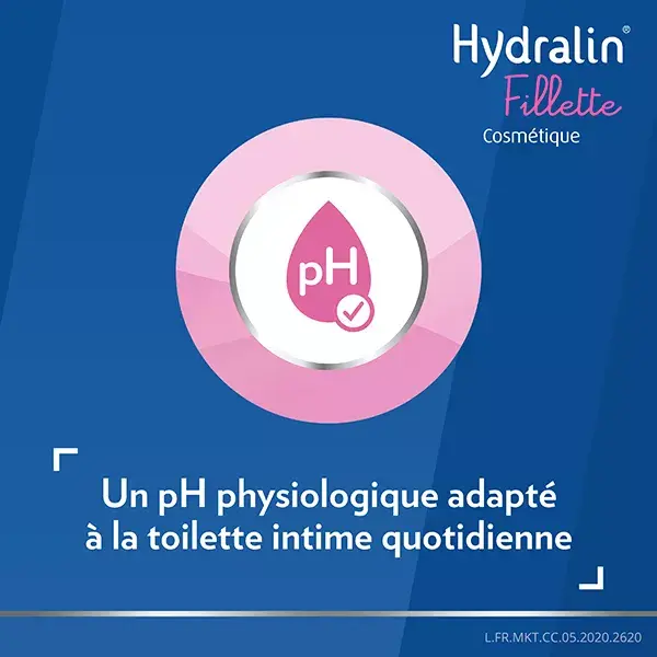 Hydralin Fillette Mousse Lavante Soin Zone Intime 150ml