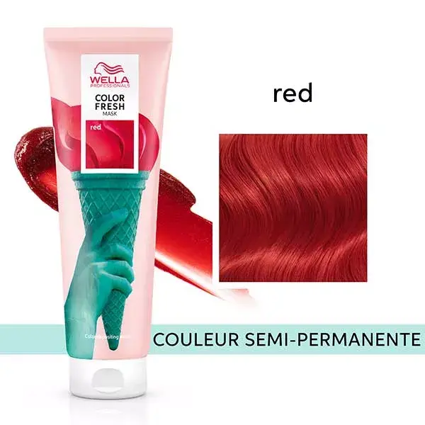Wella Professionals Color Fresh Mascarilla Colorante Red 150ml