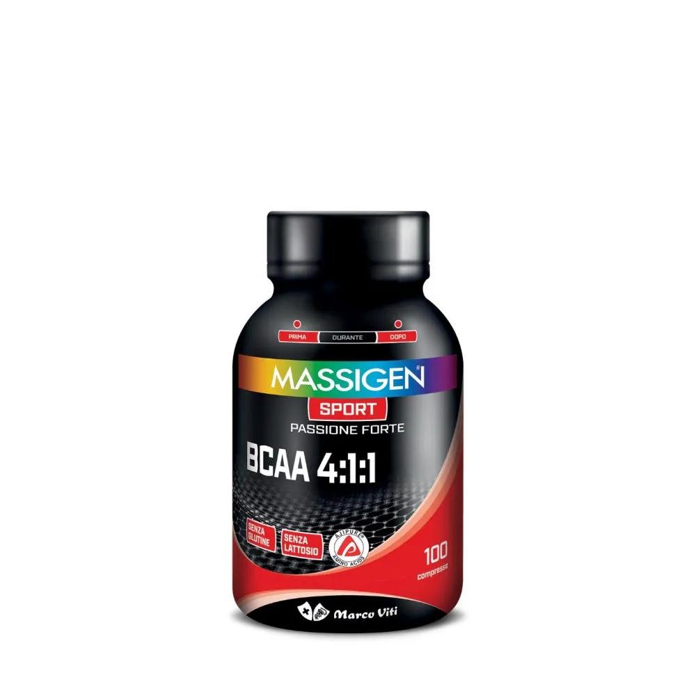 Massigen Sport Bcaa 411 100 Compresse