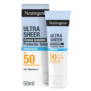Neutrogena Ultra Sheer Moisturizing Facial Sunscreen SPF50 50 ml