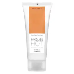 Mixgliss Gel Lubrifiant Hot Eau à la Cannelle 70ml