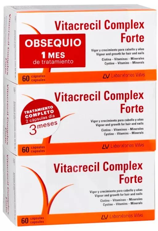 Vitacrecil Complex Forte 3x60 Cápsulas