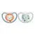 Nuk Space Night Physiological Pacifier Blue Gray +18m Pack of 2