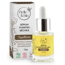 Belle & Bio Capillaire Sérum Pointes Sèches Bio 15ml