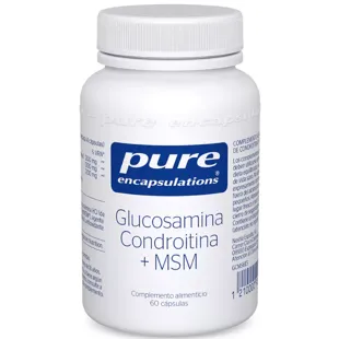 Pure Encapsulations Glucosamin Chondroitin + MSM 60 Capsules