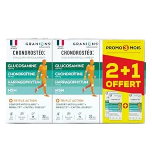 Granions Chondrostéo Articolazioni Lotto di 3 x 90 Compresse