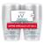 Vichy Dermo-Détranspirant Invisible Protect 72H Anti-Macchie Anti-Irritazioni Lotto di 2 x 50ml