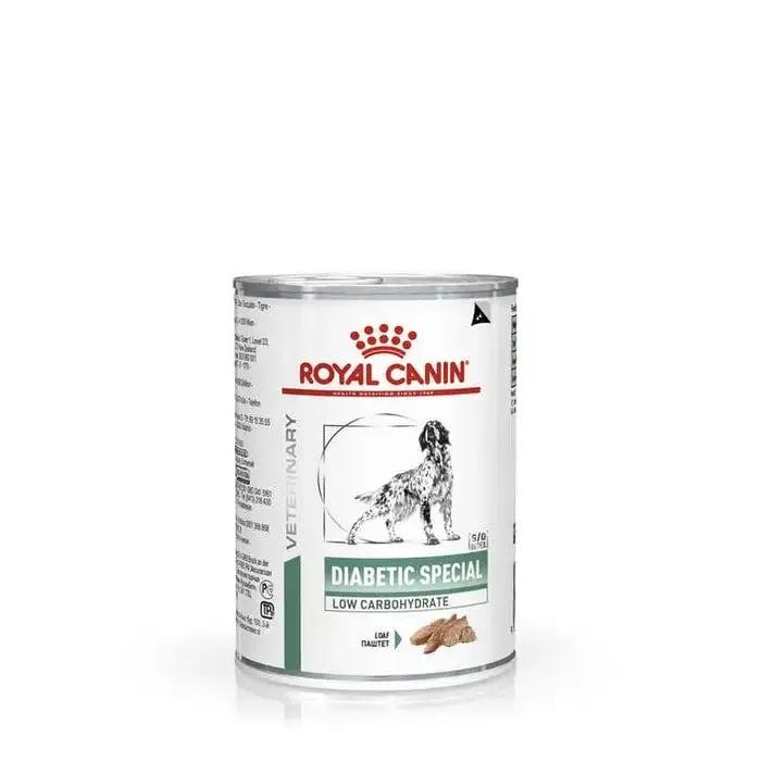 Royal Canin Diet Diabetic Special Low Carbohydrate Patè Per Cani Lattina 410G