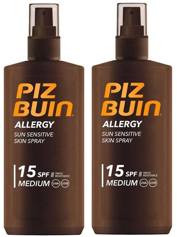 Spray anti-allergie Piz Buin SPF 15 2x200 ml