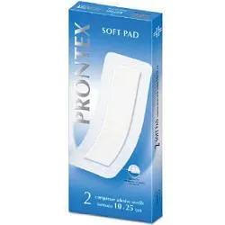 Safety Prontex Soft Pad Garza Adesiva 10x25cm 2 Pezzi