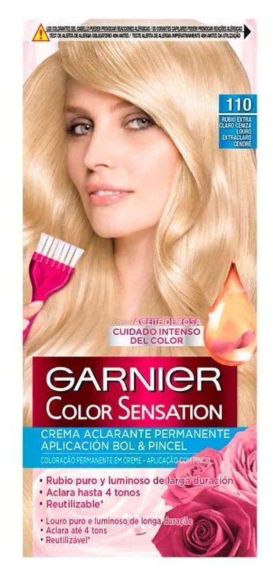 Garnier Color Sensation Tinta Tom 110 Loiro Extra Claro Cinza