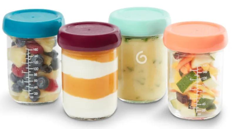 Babymoov Babybols Glass Jars 4x220 ml