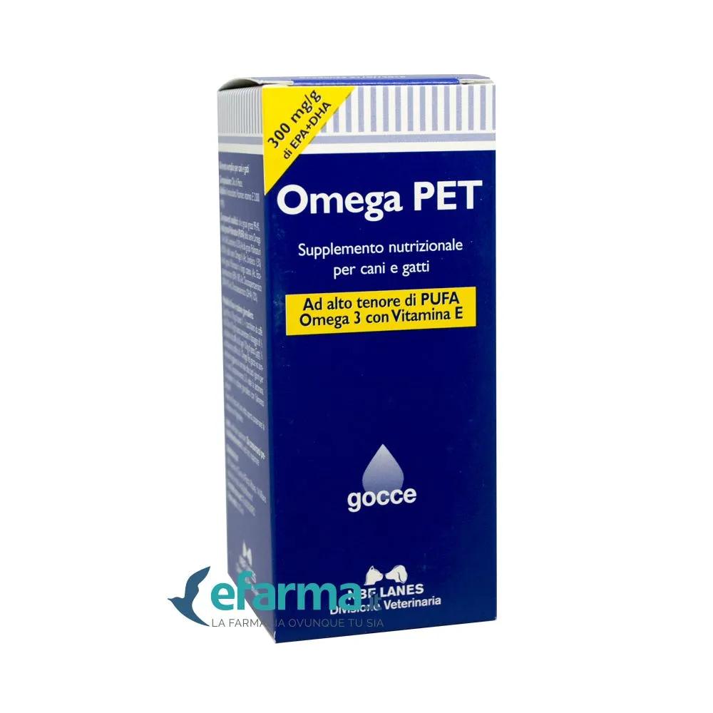 Nbf Lanes Omega Pet Gocce Integratore Di Omega 3 Cani E Gatti 100 ml