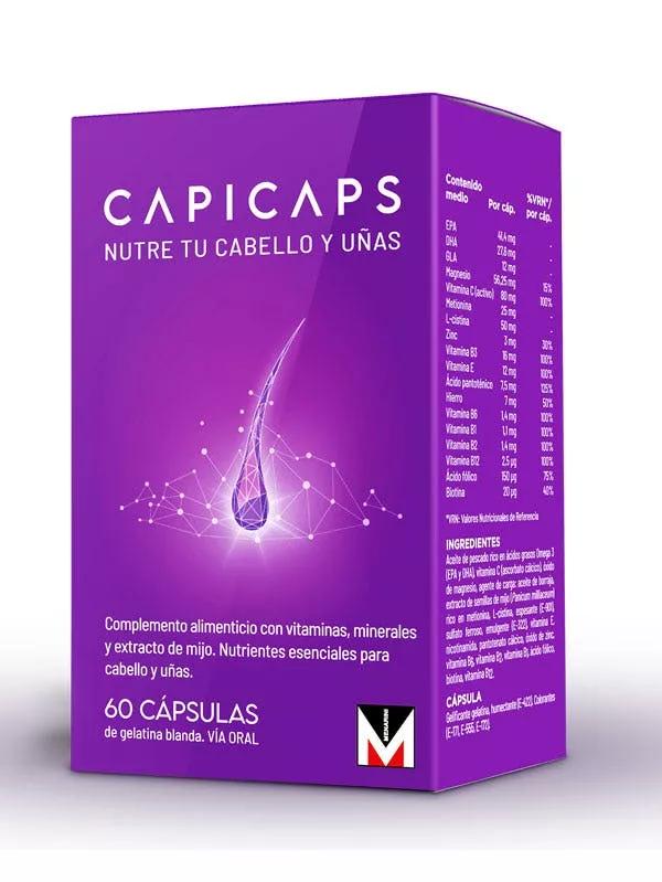 Menarini Capicaps Cabelo e Unhas 60 Capsulas