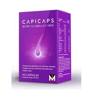 Capicaps hair and nails 60 capsules