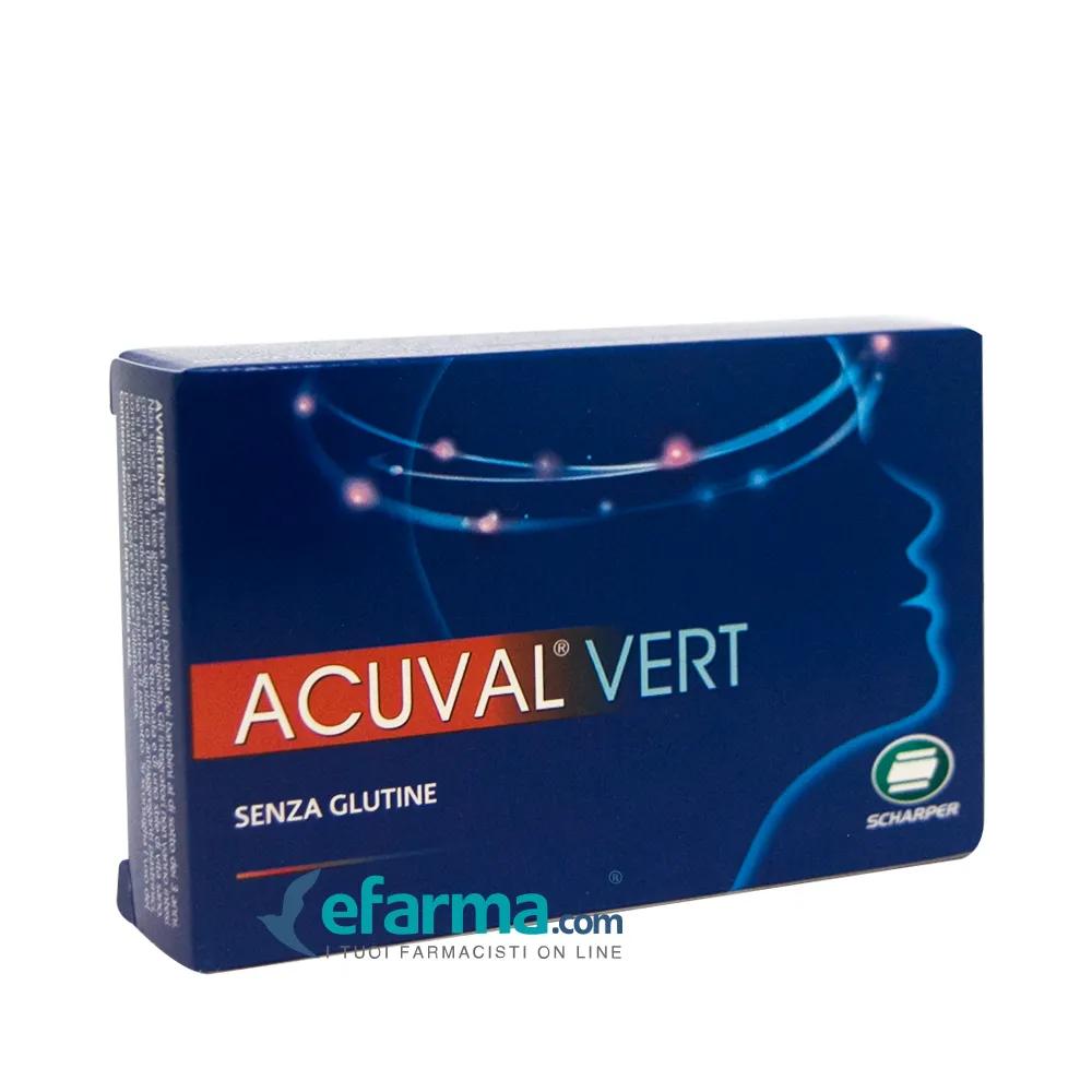 Acuval Vert Integratore Antiossidante 20 Compresse