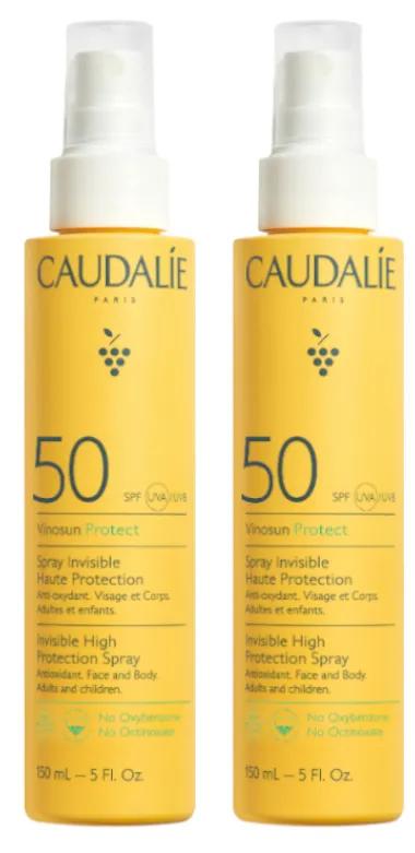 Caudalie Vinosun Spray Solaire Lacté SPF 50 2x150 ml