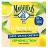 Le Petit Marseillais Savon Solide 3 en 1 Lavant Purifiant Verveine Citron 80g